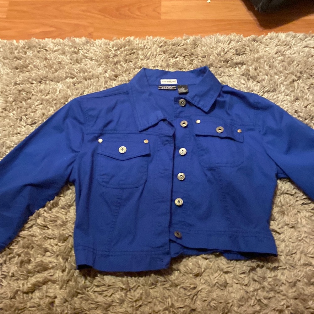 Blue Jean Jacket For Girls